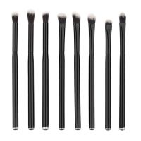 MACPLUS Eye Shadow Makeup Brushes- Black, Set 8 pc- Amazon