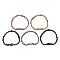 Amazon Brand - Solimo Women's Rubber Bands, Multicolour, Pack of 5- Amazon