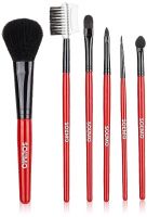 Amazon Brand - Solimo Makeup Brushes, Set of 6- Amazon