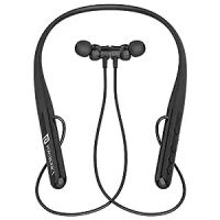 Portronics Harmonics Z4 Wireless Bluetooth 5.3 Neckband in Ear Earphones with Mic, 30Hrs Playtime, Gaming Mode, Voice Assistance, Magnetic Latch, IPX4 Water Resistant, Type C Fast Charging(Black)- Amazon