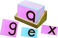 Little Genius Sand Paper English Alphabets - Lowercase, Multi Color- Amazon