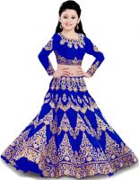 Girls Lehenga Choli Ethnic Wear Embroidered Lehenga Starts at Rs.175- Flipkart