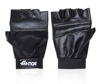 FitBox Sports Glove3 Gym Gloves, Foam Padded with Wrist Support, Gym Gloves/Cycling Gloves/Riding Gloves/Stretchable Gloves, Unisex, Black- Amazon
