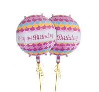 AMFIN® (Pack of 2) 18 Inch Happy Birthday Foil Balloon Birthday Party Supplies / Happy Birthday Balloons- Amazon