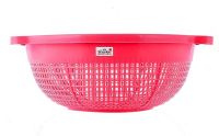 Fun Homes Storage Baskets, Multipurpose and Handy Storage Basket Unbreakable Round Plastic Basket (Pink)-FHUNH15147, Standard- Amazon