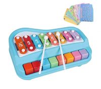 FUNVERSE® 2 in 1 Musical Xylophone and Mini Piano For Kids - Educational Musical Instruments Toy Set- Amazon