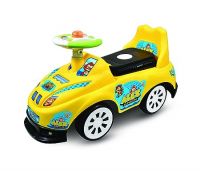 Skoodle Alex Powerplay Ride On Car for Kids, Push car for Kids, Outdoor Toys, 4-Wheel Movement for 1+ Year Toddlers, Ride on with Music, backrest and Wide seat- Amazon