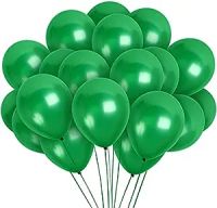 Crackles Green Metallic Balloons For Happy Birthday Decorations,Baby Shower,Party Supplies,Bachelorette Bride To be 50 PC- Amazon