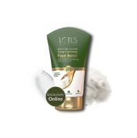 Lotus Botanicals Baking Soda Deep Cleansing Face Scrub| Oil Control, Anti - Acne | Sulphate, Silicon & Chemical Free | For Normal/Oily or Combination Skin | 100g- Amazon