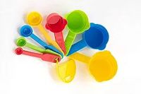 Clazkit Plastic Measuring Cups and Spoons- Amazon
