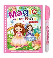 Storio Water Magic Book, Magic Doodle Pen, Coloring Doodle Drawing Board Games for Kids, Educational Book- Amazon