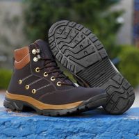[Sizes ] Kraasa Climber Boots For Men  (Brown)- Flipkart
