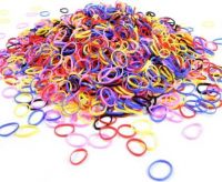 Anna Stella 10Pieces Baby Girl Mini Elastic Soft Rubber Hair Band ponytail Band For Girls Rubber Band  (Multicolor)- Flipkart