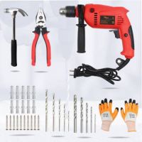 Hillgrove HGCM138M1 700W Drill Machine with Hand Tools and 5Pcs Masonry & Metal Drill Power & Hand Tool Kit  (6 Tools)- Flipkart