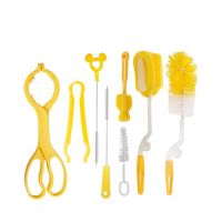 Adore Bottle Nipple and Straw Cleaning Kit, Multi Color Feeding Bottle Cleaner Brush (Cleaning Brush Kit) (8 in 1)- Amazon