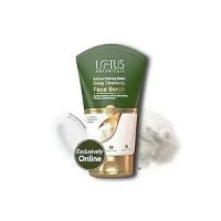 Lotus Botanicals Baking Soda Deep Cleansing Face Scrub| Oil Control, Anti - Acne | Sulphate, Silicon & Chemical Free | For Normal/Oily or Combination Skin | 100g- Amazon