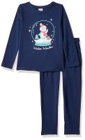 [Size 2 Years-3 Years] Max Girls Graphic Printed Sleepwear Set - 2 Pcs- Amazon