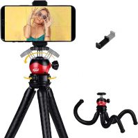 Dyazo Flexible Camera Tripod Light Weight Cell Phone Gorilla Stand with Rotating Ball Head Compatible- Amazon