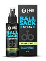 Beardo Ball Sack Spray For Men, 50ml | Intimate Care Spray for Fresh, Clean and Dry Balls | Intimate Hygiene Body Spray for Men; Prevents Odor, itch | Strictly for men Gift- Amazon