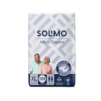 Amazon Brand - Solimo Adult Diapers Tape Style- XL, Pack of 10- Amazon