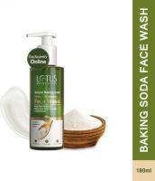 Lotus Botanicals Natural Baking Soda Deep Cleansing - 180ml Face Wash  (180 ml)- Flipkart