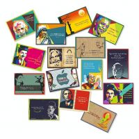 Vantagekart Motivational Inspirational Self Adhesive Posters (Paper , A5 Size, 21 x 14.8 x0.1 cm, Multicolour) -Set of 15 Poster- Amazon