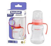HeneryHawk Soft Touch Anti-Colic BPA Free Dumbell Shape Slim Neck | 2 in 1 Feeding Bottle | 0+ Months|125ml- Amazon