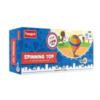 Funskool Games Spinning top | The Traditional Outdoor Games of India | 2 Traditional Wooden Spinning top | Outdoor and Indoor Toy | 1-2 Players | 6 & Above- Amazon
