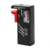 Battery Tester Checker, Universal Battery Tester Monitor for AA AAA C D 9V 1.5V Button Cell Batteries - Household Battery Life Level Testers Power Meter (Requires No Battery- Amazon