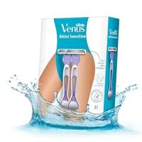 Gillette Venus Bikini Sensitive Hair Removal, 2 Women Razors |Intimate care| Derm Tested|No irritation- Amazon