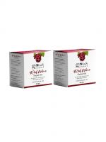 Globus Naturals Red Wine Set Of 2 Anti-Ageing 6 Step Facial Kits-40gm Each- Myntra