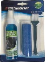 spincart 3 in 1 Screen Cleaning Set for PC, Laptops, Monitors, Mobiles, LCD, LED, TV/Professional Quality 100ml with Micro Fibre Cloth and Brush- Flipkart