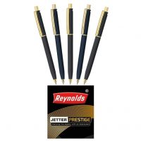 Reynolds JETTER PRESTIGE 5CT BLUE | Ball Point Pen for Gift | Professional Ball Pens with Superior Writing Experience | Ball Pens- Amazon