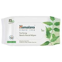Himalaya Purifying Neem Facial Wipes, 25 Count- Amazon