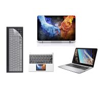 Ecomaholics 14 inch (16:9 ratio) 4 in 1 Laptop Accessories combo - Laptop screenguard, Laptop skin, Touchpad Protector, Silicon Keyboard cover - Laptop complete protection Kit - D1- Amazon