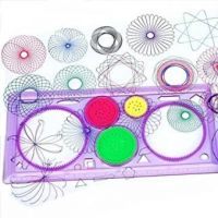 Royals Kids Designer Ruler Spirograph , 1pc Kids Spirograph Designer Ruler, 1pc Designing Kids Stencils Stencil  (Pack of 1, multi design)- Flipkart