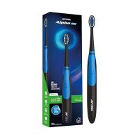 Ant Esports Alpha Lite Sonic Electric Toothbrush with 2 Brush Heads, Sonic Toothbrushes 28,000 VPM, IPX7, Ergonomic Designs, AAA Powered 120 days battery life, Ultra Soft Dupont & Vibrating Bristles, Smart Travel Power Toothbrush- Amazon