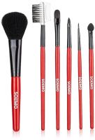 Amazon Brand - Solimo Makeup Brushes, Set of 6- Amazon