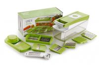 Ganesh 14 in 1 Multipurpose Chopper, Fruits & Vegetable Cutters, Grater Peeler Chipser, Unbreakable Food Grade Body, Easy Push to Clean Button Slicer Dicer, Chopper- Amazon