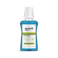 Oralvit Oral Rinse Dry Mouthwash | Prevents Bad Breath | Alcohol-Free, No Burning Sensation, No Artificial Flavour 300ml - Mint Flavour- Amazon
