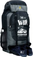 JIRFASHION Mountain Rucksacksbag Hiking Trekking Camping Bag Travel Backpack Rucksack -60 L Rucksack - 60 L  (Grey)- Flipkart