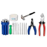 GIZMO Hand Tool Kit 11 Pieces With 8 Pieces Screwdriver, Lineman Plier, Hammer & Wire Stripper/wire Cutter | Industrial Hand Tools | Tools For Electronic Repair | Hardware Tools For Home Use- Amazon