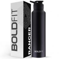 Boldfit Water Bottles Stainless Steel Water Bottle 1 Litre Steel Water Bottles for School, Office, Home, Gym 1 Litre Water Bottle- Amazon