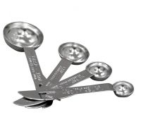Dynore Stainless Steel Delux- Set of 4 Measuring Spoons- Amazon