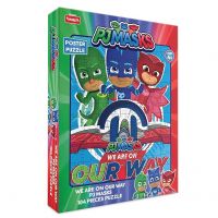 Funskool-PJ Masks - WE are ON Our Way,Educational,104 Pieces,Puzzle,for 4 Year Old Kids and Above,Toy- Amazon