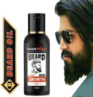 smartdrops Pure Beard Growth Hair Oil 100% Natural Oil Used Beard oil (50 ml) Hair Oil  (50 ml)- Flipkart