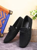 PROVOGUE Boat Shoes For Men  (Black)- Flipkart