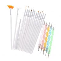 Yimart 20PCS Nail Art Design Dotting Painting Drawing Polish Brush Pen Tools- Amazon