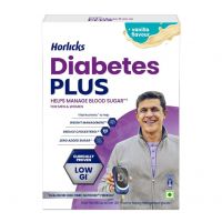 Horlicks Diabetes Plus, Vanilla, 400G, Powder | Helps Manage Blood Sugar | Starts Working From Day 1- Amazon