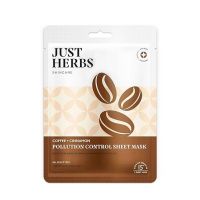 Just Herbs Sheet Mask For Glowing Skin Serum Masks, 20g- Amazon